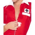Blizgus slaugytojos kostiumas – raudonas – XL — Nuotrauka 6