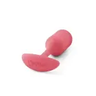 b-Vibe Snug Plug 2 anālais spraudnis – 11.4 cm – koraļļu — Foto 3