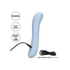 Azure Collection Contoured G-Spot Vibrator – Blue — Photo 17
