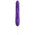 Sweet Smile triušio vibratorius su G taško ir analiniu stimuliatoriumi – 23 cm (9″) — Nuotrauka 11