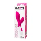 A-TOYS Lilu вибратор с клиторальным стимулятором – 20 см – розовый — Фото 7