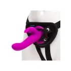 Happy Rabbit vibreeriv strap-on rakmete komplekt – lilla — Foto 1