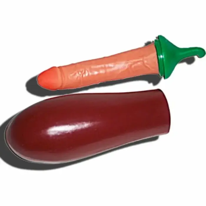 Diablo Picante Surprise Party Prop – eggplant – purple – 20 cm