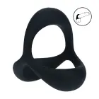 LEVELZ Tri-O Ergo Silicone Support Ring – Black — Photo 6