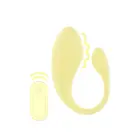 Loveline G-Spot Vibrator with Remote Control – Yellow — Photo 1