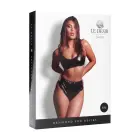 Vixen - Wet Look Crop Set - One Size - Black — Photo 2