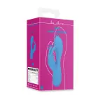 Loveline Mini Rabbit Vibrator Azure Desire компактный двойной вибратор, синий — Фото 2