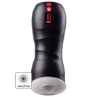 FUSION X Vibrating Twin Turbo Masturbator – Black — Photo 1