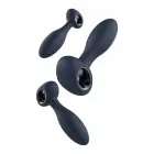 STARTROOPERS Milky Way Anal Training Kit – 3 Sizes, Vibrating, Silicone — Photo 4