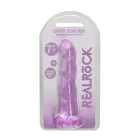 Non-Realistic Dildo with Suction Cup – 17 cm (7″) – Clear — Photo 1