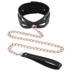 Sportsheets Brat Collar & Leash Set with Rose Gold Chain – Adjustable — Photo 1