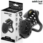 Addicted Toys Locked System Chastity Cage 10.5 cm (4.1″), Adjustable Rings — Photo 1