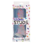 Party Boy Silicone Studs dildo – 13.25 cm (5.2″) – Daudzkrāsains — Foto 3
