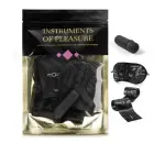 Bijoux Indiscrets Instruments of Pleasure набор – фиолетовый – атласная маска, ленты, гель и вибропуля — Фото 1