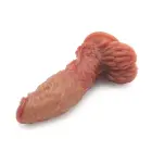 Kiotos Monstar Beast dildo – 19 cm (7.5″) – kūno spalva — Nuotrauka 6