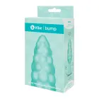 Bump Texture вибрирующая анальная пробка – 7 cm (2.75″) – Mint — Фото 1