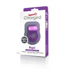 The Screaming O Charged Big O Rechargeable Intimate Ring – Purple — Photo 5