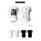 Fashion T-krekls – balts – S Foto 5