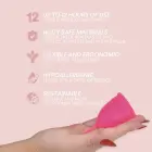 Intimichic менструальная чаша, медицинский силикон – L — Фото 5