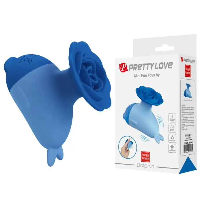 Pretty Love Dolphin вибратор – синий