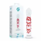 Gildo stikla intīmais masieris Nr. 30 – 20 cm (8″) – caurspīdīgs — Foto 7