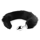 Plug-Fox uodegos analinis kištukas – 6.5 cm – Juodas Photo