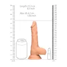 Realistlik dildo munandite ja iminapaga – 20 cm (8″) — Foto 7