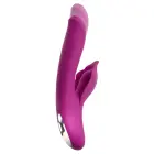 Javida 4F кролик-вибратор с функциями подогрева и толчков – 24 cm (9.4″) – розовый — Фото 3