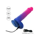 Ombre Hombre vibrējošs dildo – 23 cm (9″) – Rozā — Foto 6
