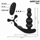 Addicted Toys rotējošs prostatas masieris – 11 cm – Melns — Foto 5