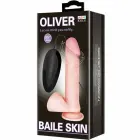 Baile Oliver ротационный реалистичный вибратор на присоске с пультом – телесный — Фото 3