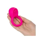 Vibrating Cock Ring with Teasing Tongue – Pink — Photo 8