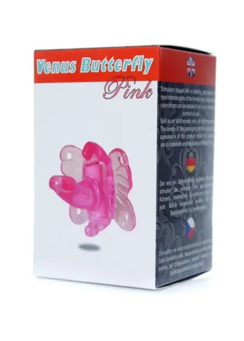 Venus Butterfly rozā klitora stimulators Foto 5