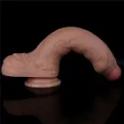 LoveToy Dual Layered Silicone Cock – realistic dual-layer silicone dildo – 21.6 cm — Photo 6