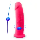 SilexD Model 2 reālistisks dildo – 23 cm (9″) – Rozā — Foto 7