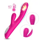 Spark sildošais G-punkta vibrators ar klitora stimulatoru – 22.4 cm (8.8″) – rozā — Foto 8