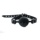 Breathable Silicone Ball Gag with Adjustable Straps — Photo 2