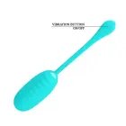 PRETTY LOVE Kirk Egg Vibrator – Blue — Photo 5