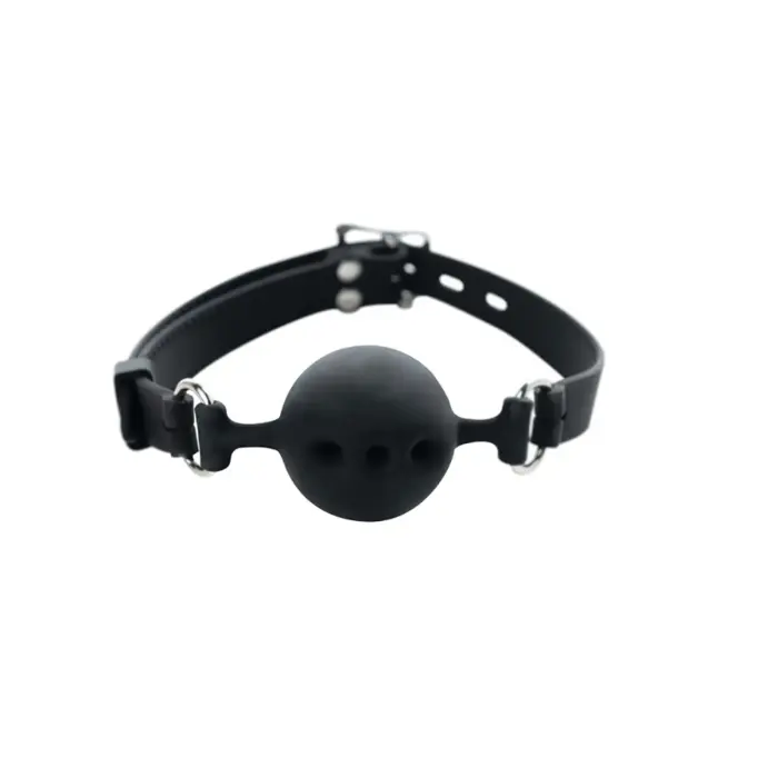 Breathable Silicone Ball Gag with Adjustable Straps
