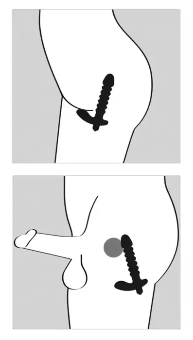 Black Velvets vibrējošs spraudnis – M – 17 cm – Black Foto 8