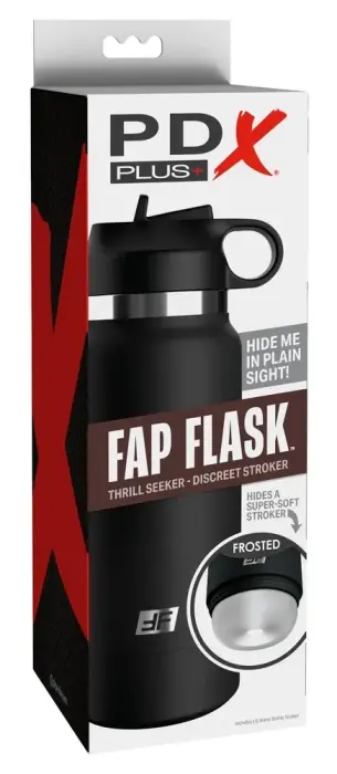 PDX FapFlask Thrill Seeker Portable Discreet Intimate Device 23.8 cm