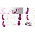 VIVE YUMI vibratorius – 22 cm (8.5″) – rožinis — Nuotrauka 7