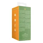 Nefaliskais vibrējošais dildo – 12 cm – zaļš Foto 3