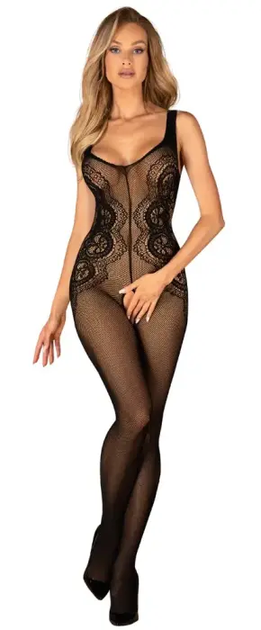 Obsessive G335 Mesh Catsuit – Black – S/L