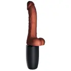 King Cock vibrators ar kustību – 19 cm (7.5″) – brūns — Foto 2