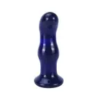 Gleaming Glass Anal Plug – Blue — Photo 3
