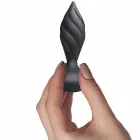 Rocks-Off Petite Sensations Desire nuotoliniu būdu valdomas analinis kištukas – 10 cm – juodas — Nuotrauka 2
