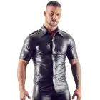 Faux Leather Men's Shirt – 2XL — Photo 2