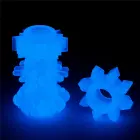 Lumino Play Penis Ring – glow-in-the-dark TPE penis ring – blue — Photo 8