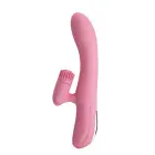 PRETTY LOVE CHRIS USB triušio vibratorius – 20.5 cm (8″) – violetinis — Nuotrauka 3